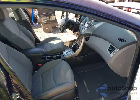 2013 Hyundai Elantra Gls from USA, damaged, VIN 5NPDH4AE1DH176995